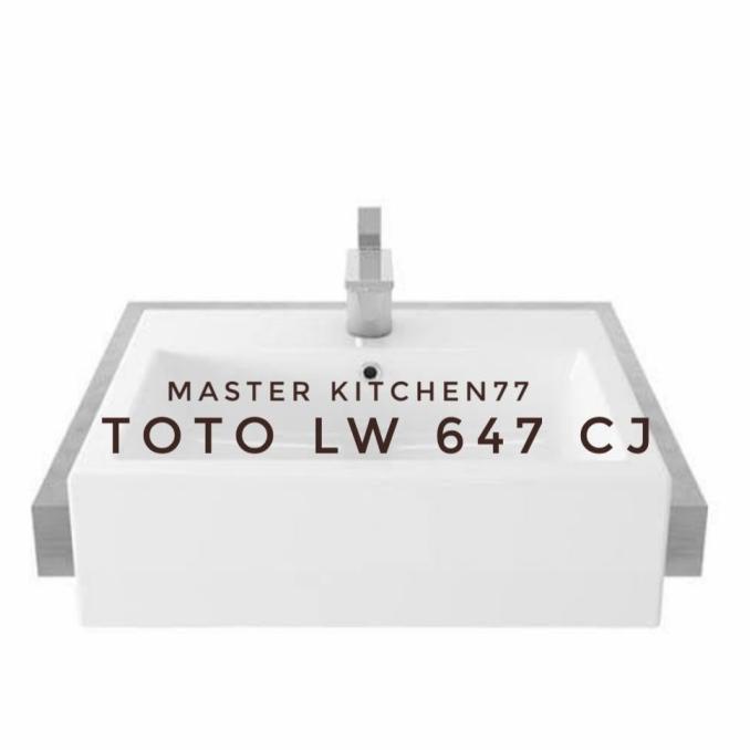 Wastafel Toto Lw 647 CJ || Body Only