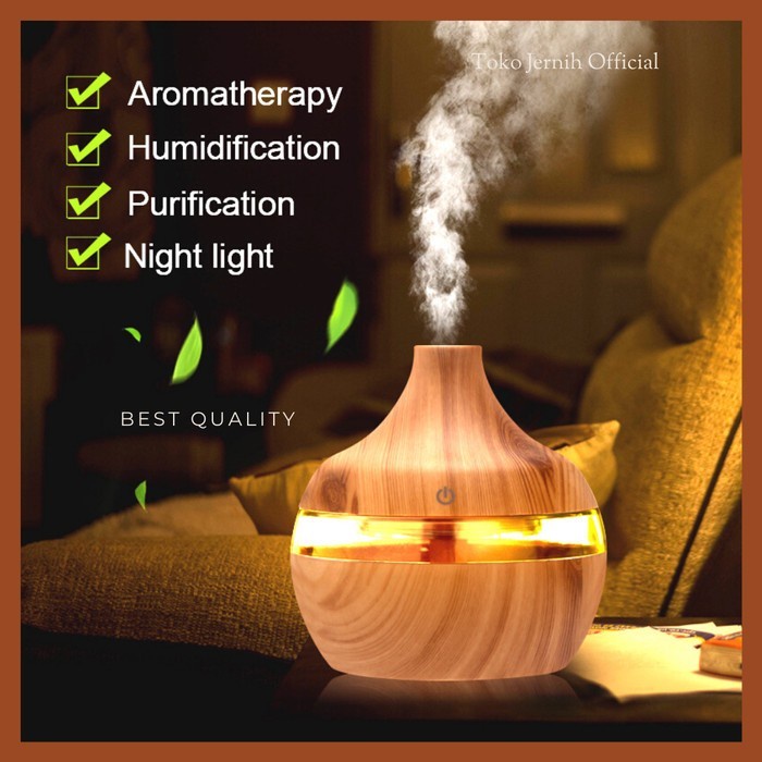 Promo Humdifier Pewangi Ruangan Otomatis Pelembab Udara Aroma Terapi Uap