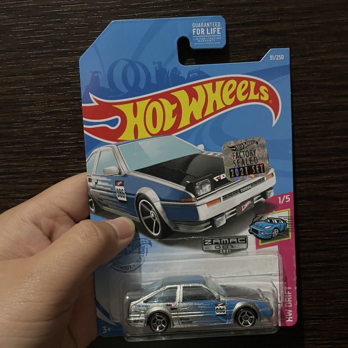 PROMO HOTWHEELS TOYOTA AE86 SPRINTER TRUENO ZAMAC TERMURAH