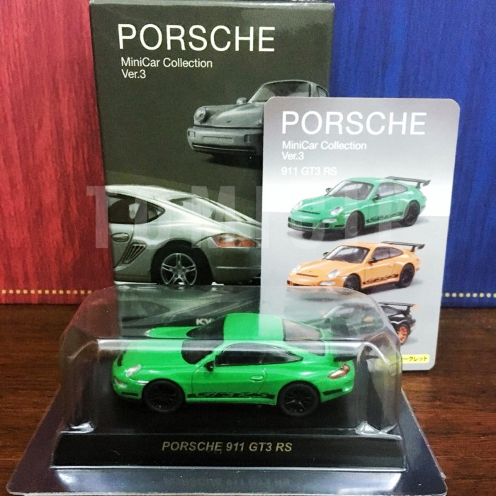 PROMO KYOSHO PORSCHE 911 GT3 RS GREEN HIJAU TERLARIS