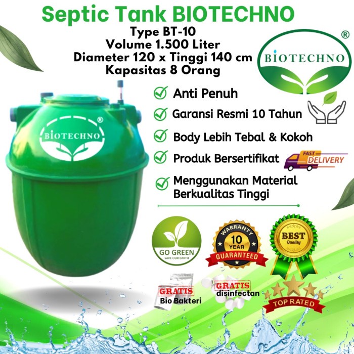 Promo Septic Tank Bio - Septic Tank Biofil - Septic Tank Biotechno Terbaik