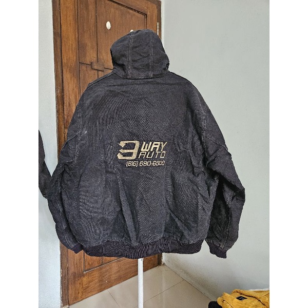 CARHARTT WORK WEAR VINTAGE HOODIE JACKET