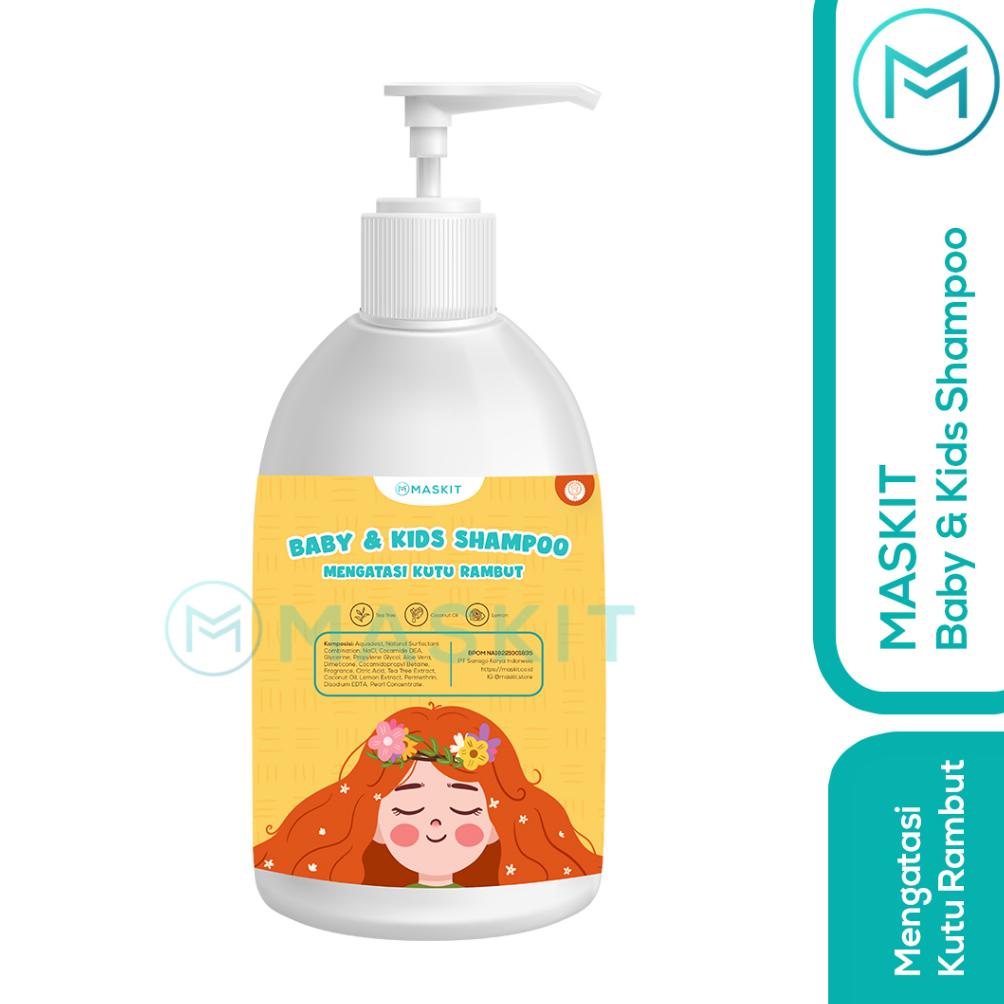 Murah Shampoo Baby & Kids Natural Gentle Hair Wash Shampo Bayi & Anak Maskit 250Ml Murah