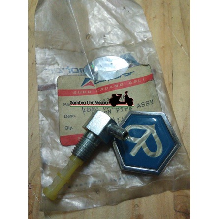 Keran kran Oli Samping Vespa Excel original Danmotor