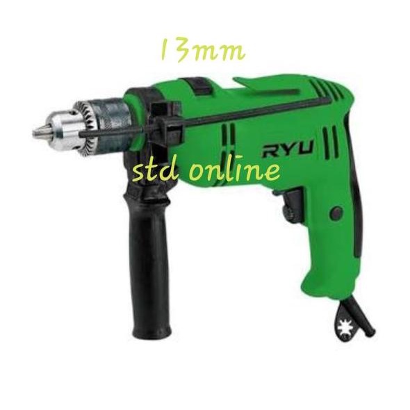 MESIN BOR IMPACT DRILL BOLAK BALIK 13MM RYU TEKIRO