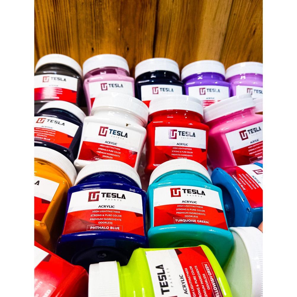 

Update - Cat Acrylic Tesla Paint 125ml - 54 Warna - Cat Akrilik Tesla Paint - cat