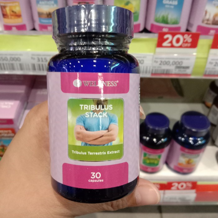Wellnes TRIBULUS STACK Vitamin Stamina Pria Dewasa