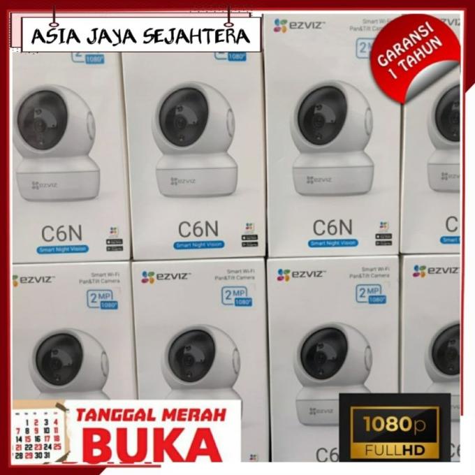 Ezviz C6N / Wifi Camera / Ezviz C6N 1080P Smart / Camera Ip Ezviz Star Seller