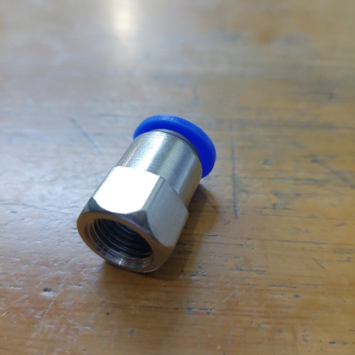 Promo Pcf 10-2 Fitting Nepel 10Mm X 1/4 Drat Dalam Pneumatic Terbaru