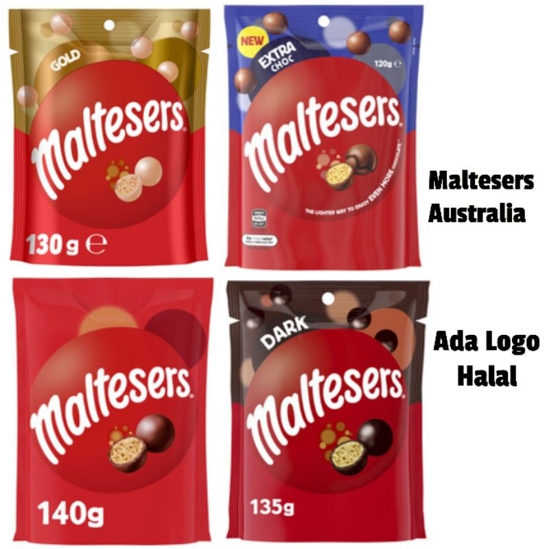 

Maltesers Chocolate Sna & Share Bag/Dark Chocolate/Lk Chocolate/Marshmallow/Maltesers Australia/Logo