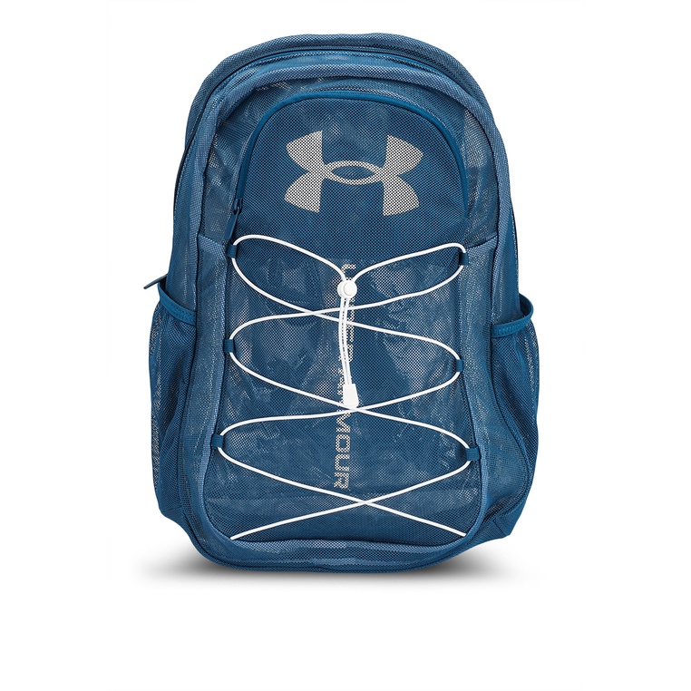 Tas Backpack Under Armour Original Pria Gendong Top grab handle Ori 100% Aesthetic Hustle Mesh Lelaki