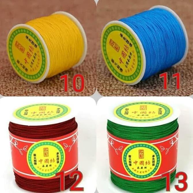 

TERLARIS - ORI TALI GIOK TALI CINA NYLON CORD 1MM SHAMBALA BAHAN CRAFT GELANG