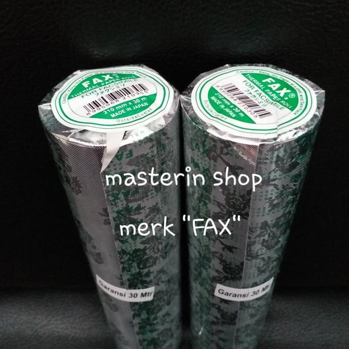 

TERLARIS - KERTAS FAX UKURAN 210 X 30 MERK FAX