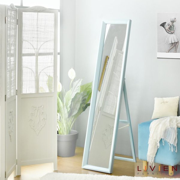 Terjangkau Cermin Kotak Avilla Stand Mirror - Livien Furniture
