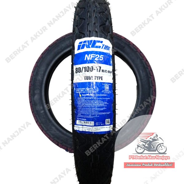 Promo Irc Nf25 80 100 Ring 17 Ban Motor Bebek Tubetype - Non Tubeless