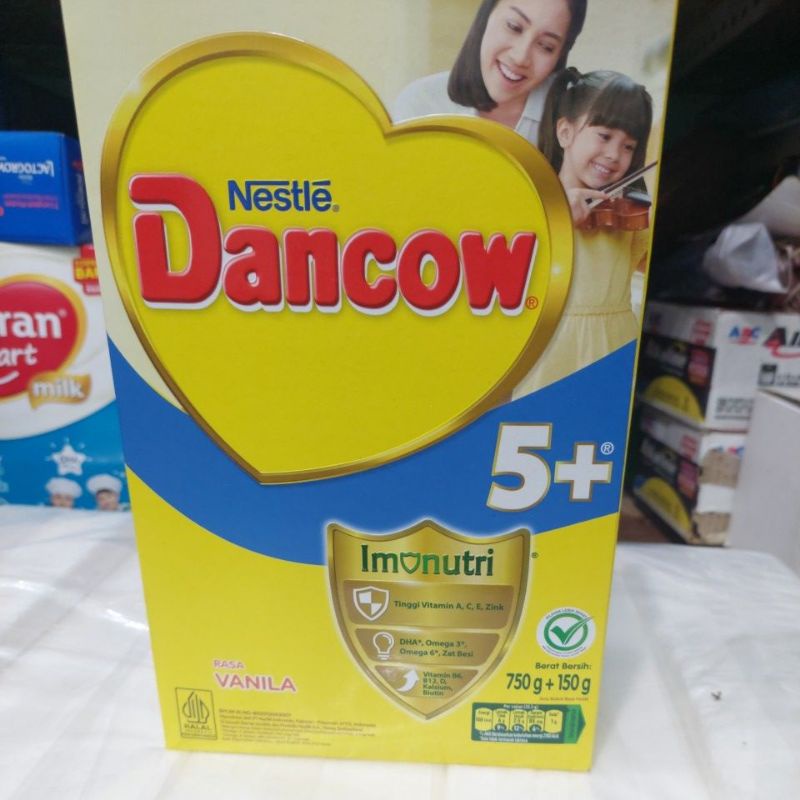 

Dancow 5 Plus Rasa Vanila dan Madu Berat 1kg/ Dancow 5+ Rasa Vanila dan madu Berat 1000gram