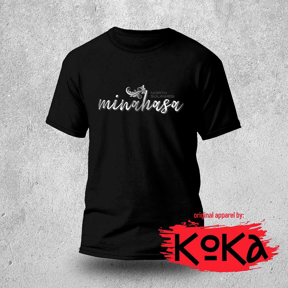 T-Shirt Distro Premium - MINAHASA - Kaos Khas MINAHASA - TNN1