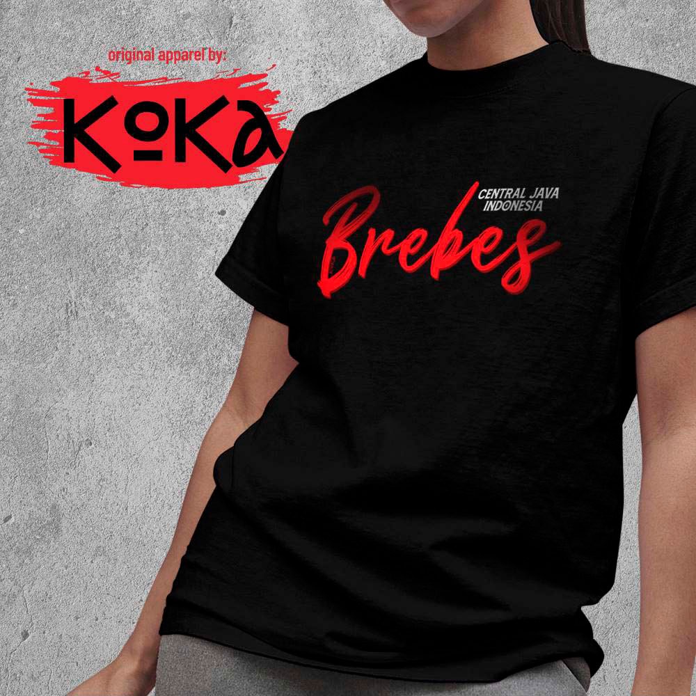T-Shirt Distro Premium - BREBES - Kaos Khas Brebes - BBS2