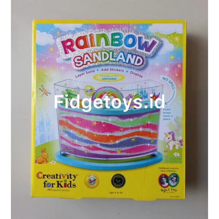 

Faber-Castell Creativity for Kids Rainbow Sandland Kit