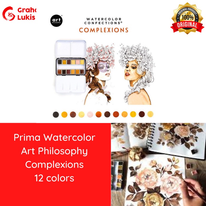 

Prima Watercolor - Art Philosophy Watercolor Confections Complexions