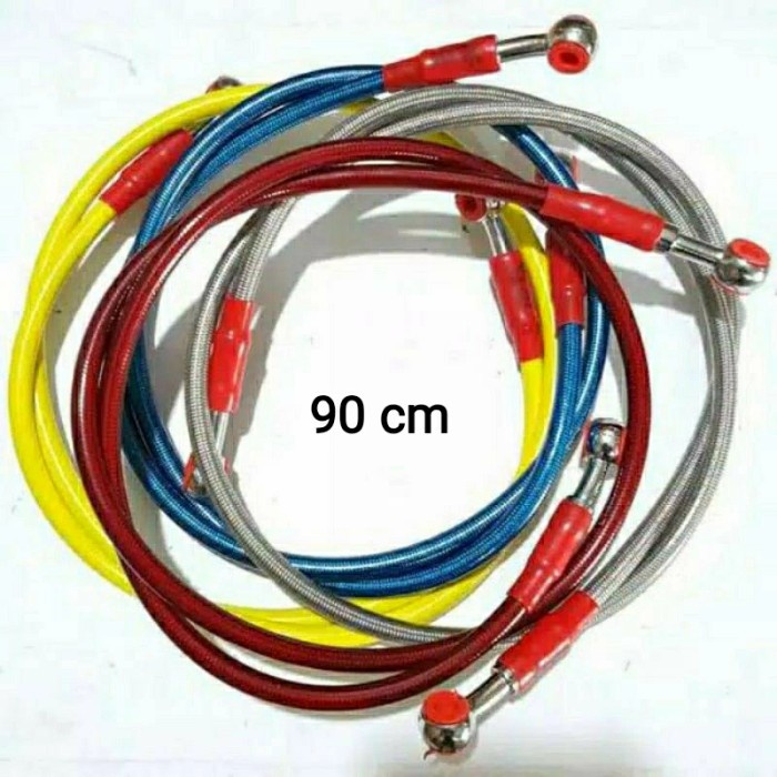 Selang rem depan 90 cm selang rem variasi motor universal