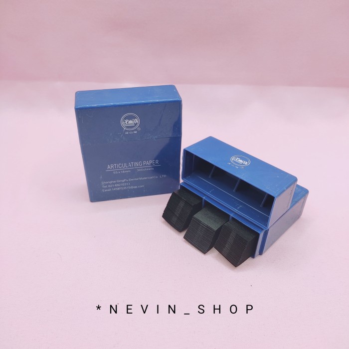 

Promo Articulating Paper Straight / Kertas Artikulasi Lurus Artikulating