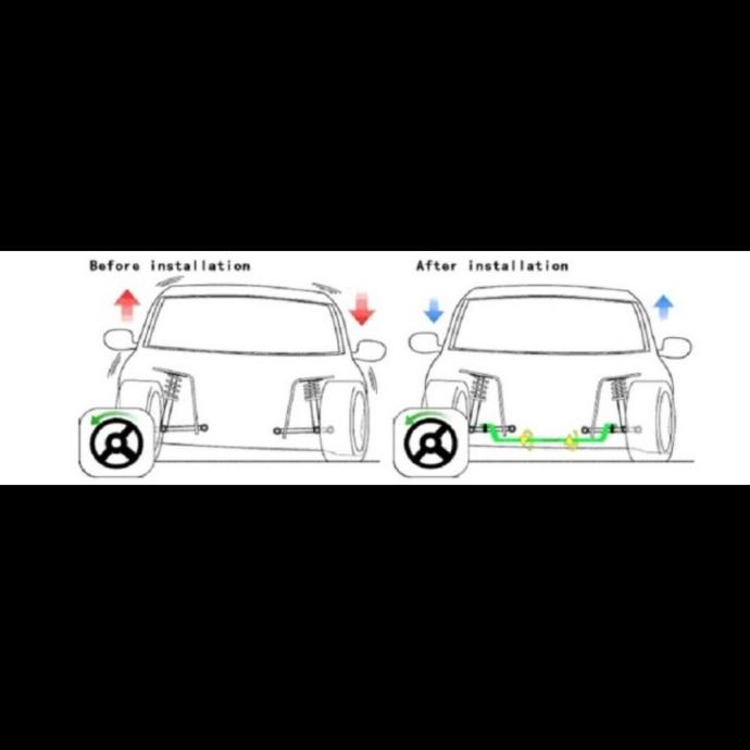 PROMO REAR ANTI ROLL STABILIZER ULTRA RACING TOYOTA RAIZE #ORIGINAL