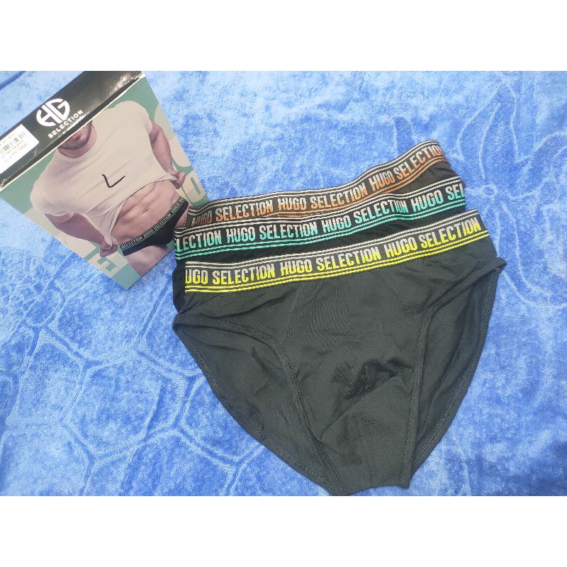 3 Pcs CD HUGO SELECTION ORI , Celana Dalam Pria Merek HUGO SELECTION
