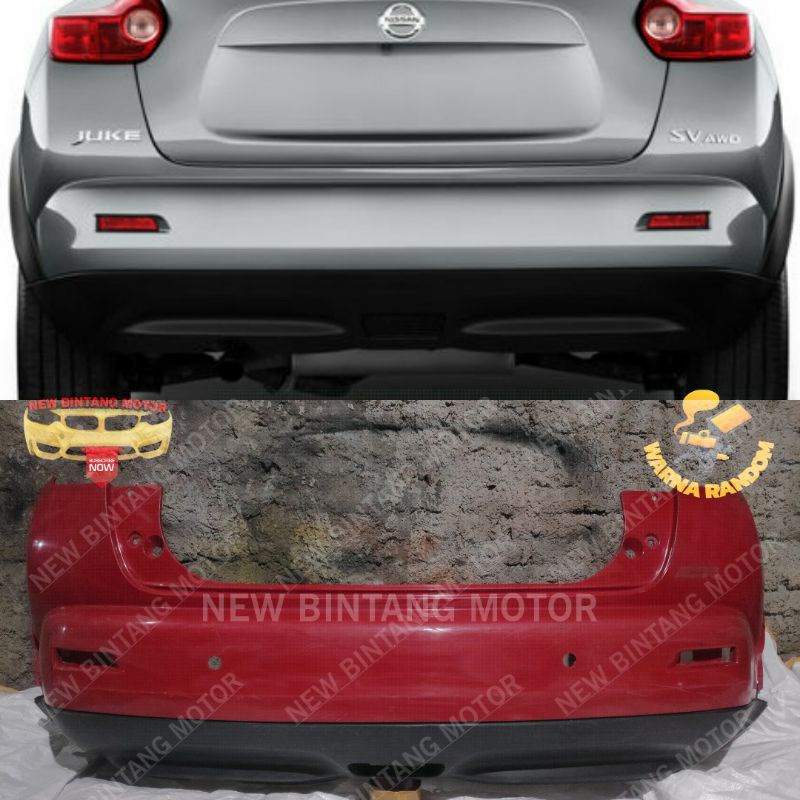 Bumper belakang nissan juke 2012 2015 original