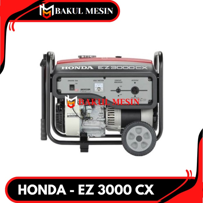 HONDA MESIN GENSET GENERATOR BENSIN EZ 3000 CX 2500 WATT EZ3000CX