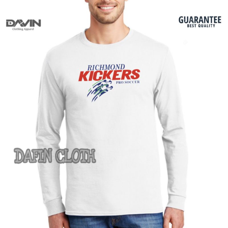 Kaos Pria Baju Tshirt Lengan Panjang Richmond Kickers