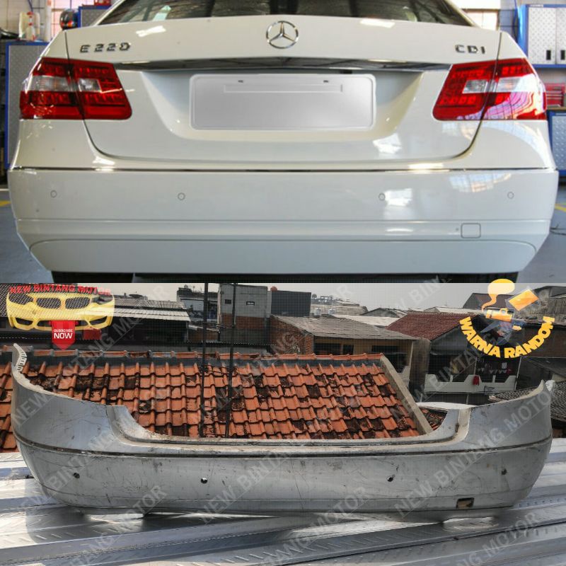 Bumper belakang mercedes E Class W212 2010 2012 original
