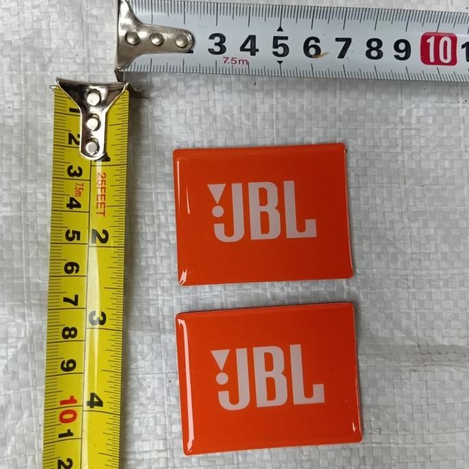 Cod Original Emblem Merk Jbl Orange Logo Merk Jbl Emblem Speaker Logo Kode Ema361