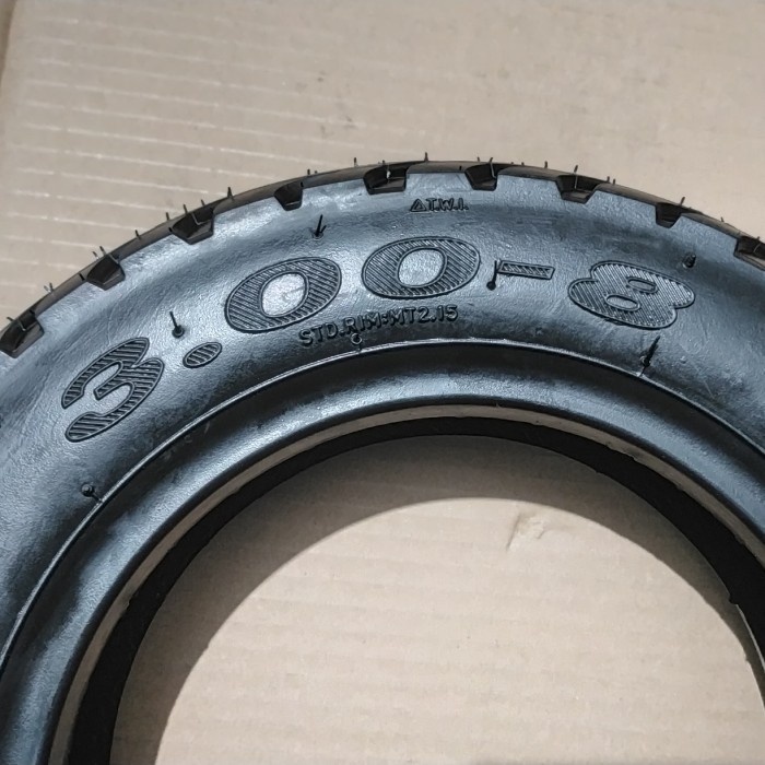 Promo Ban Sepeda Listrik Roda 3 Ukuran 3.00 - 8 - Ban Tubeless