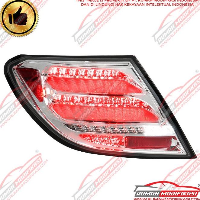 Stop Lamp - Benz W204 C-Class 2012-2013 - Chrome - Led - Sequential