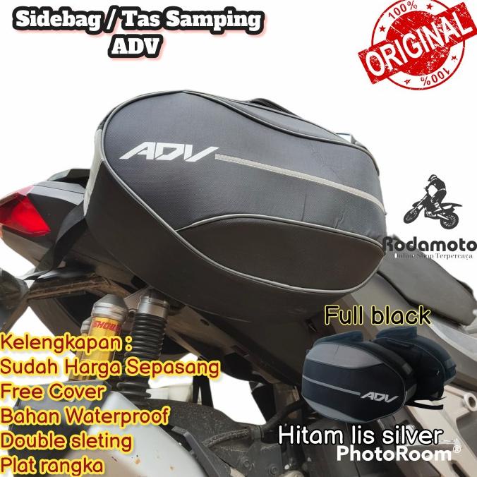 Tas motor bagasi samping side bag ADV original touring harian mudik