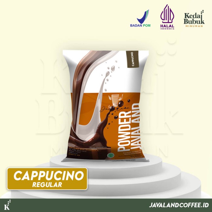 

Bubuk Minuman Bubble Drinks 1Kg Rasa Cappucino