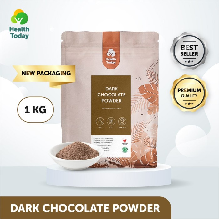 

Health Today Dark Chocolate Powder Drink ( Minuman Bubuk Coklat)