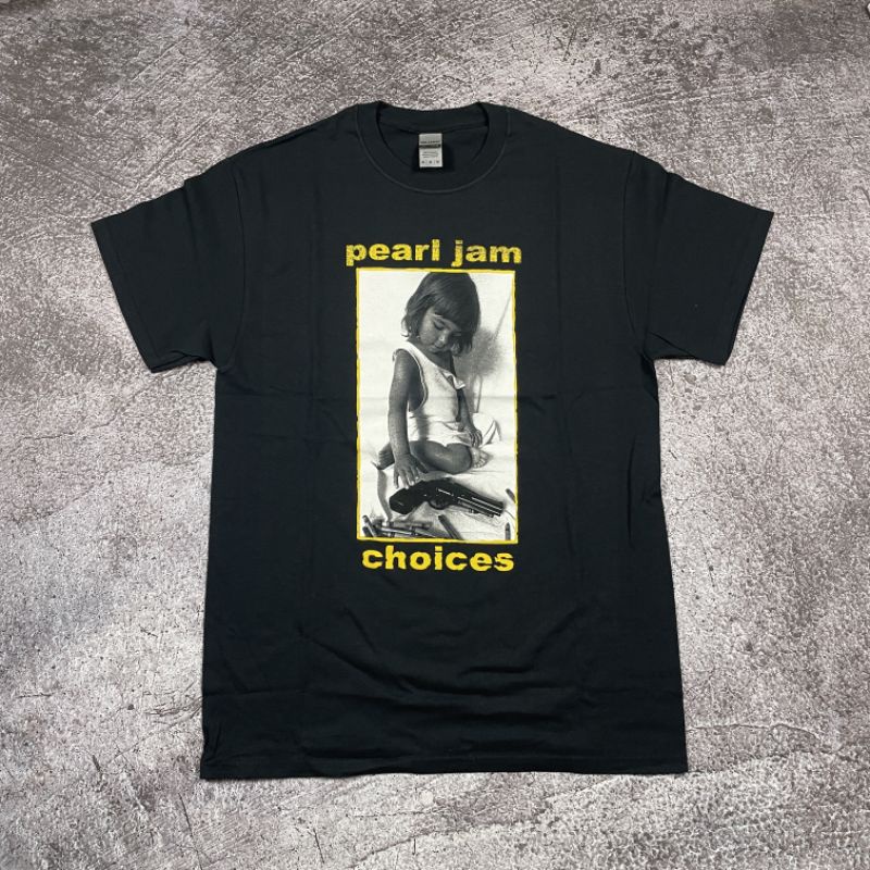 Kaos band official Pearl Jam - Choices original t-shirt