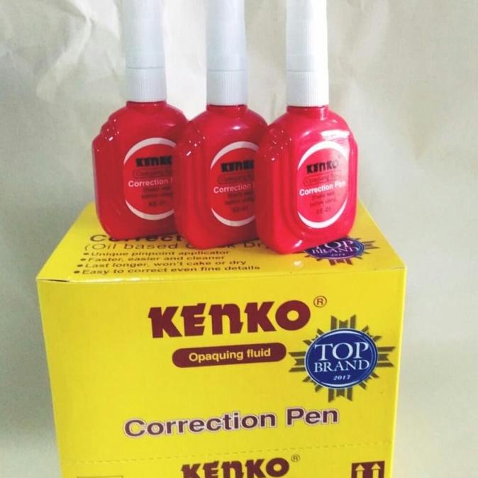 

Correction Pen Kenko Ke-01/ Tip Ex Botol Merah Kode 213