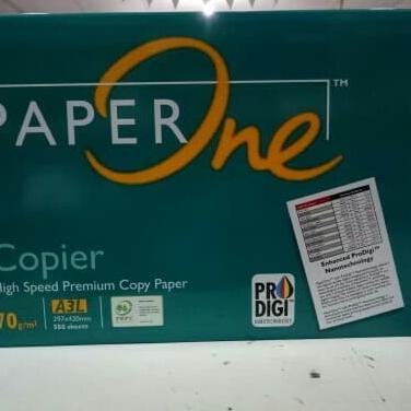 

Kertas Hvs A3 - 70 Gram Paper One Fotocopy Paper Kode 1014