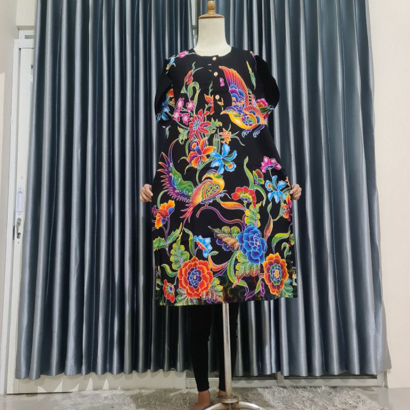 Daster Kencana Ungu Label Biru KUB Model DS 04