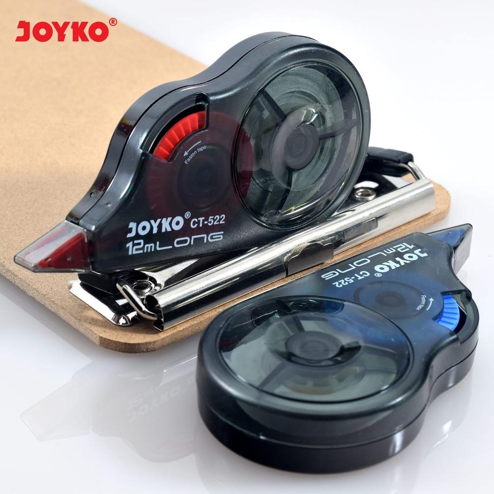

Terlaris JOYKO CORRECTION TAPE 12M CT522 TIPEX KERTAS JOYKO TIPX TIP X CT-522 1 BOX [12PCS] Murah