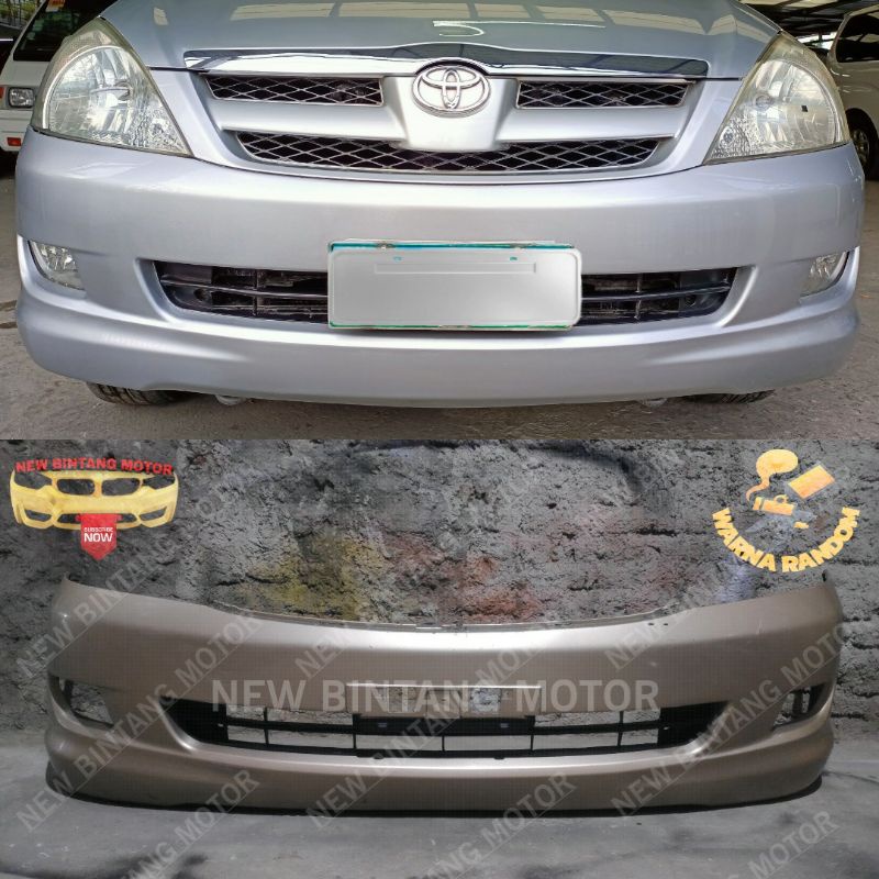 Bumper depan toyota innova 2005 2008 original