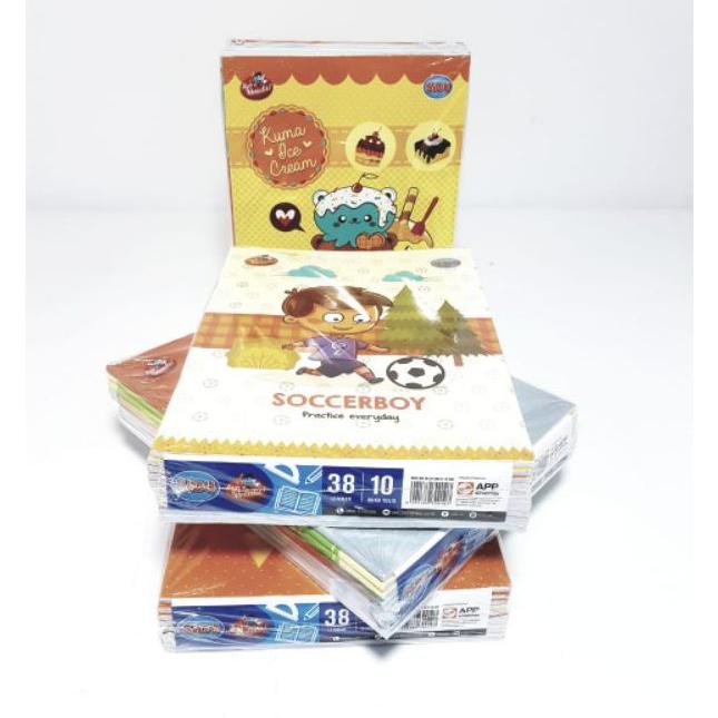 

Terbaru! (1packs/10buku) BUKU TULIS SIDU 38 LEMBAR ORIGINAL (EDISI BARU SKOLA )