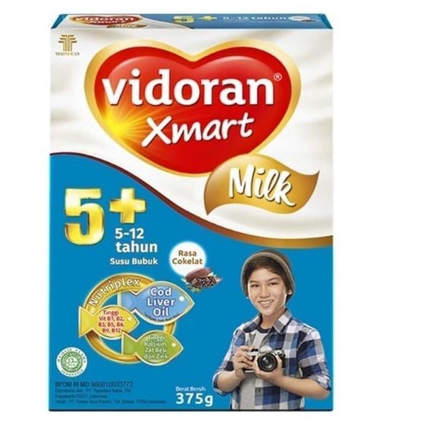 Susu Formula Anak 5+| Vidoran Xmart 5-12 Tahun