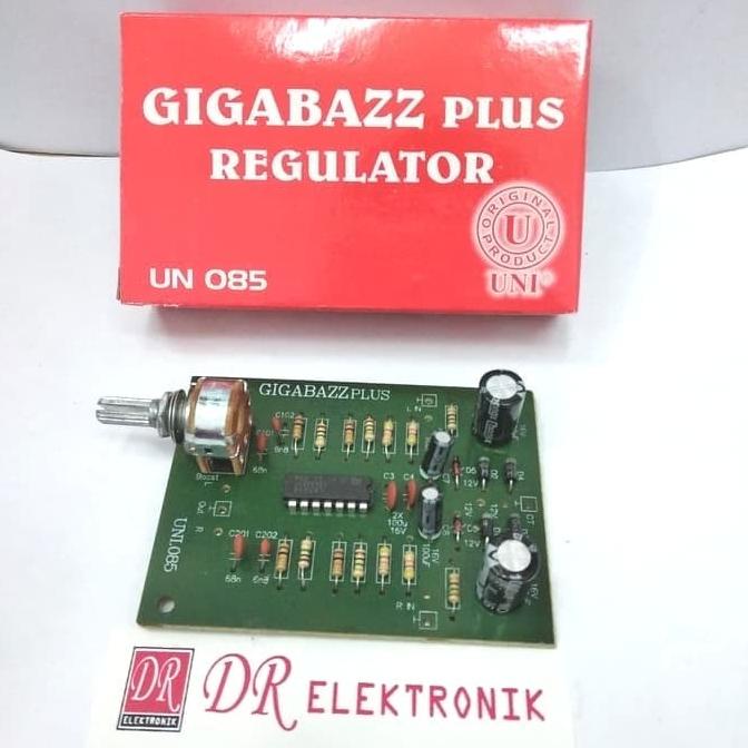 Update Kit Giga Bazz Bass Bas Plus Regulator UNI UIN 085 LM324N LM324 LM 324 dre3 Kualitas Baik