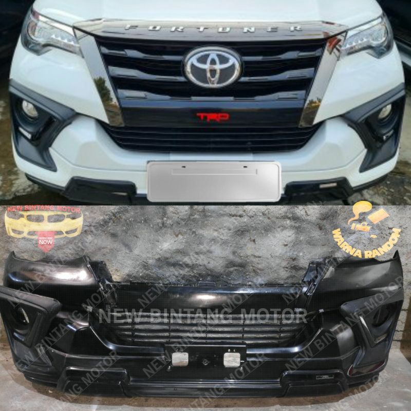 Bumper depan toyota fortuner VRZ TRD 2016 2019 original