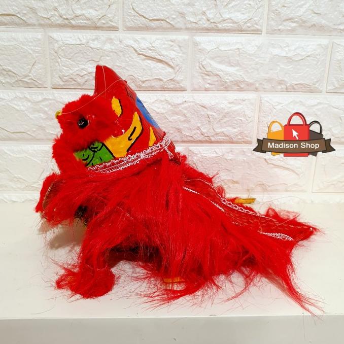 

Barongsai Gantung Full Body Dekorasi Hampers Imlek Mainan Barongsay Limited Edition