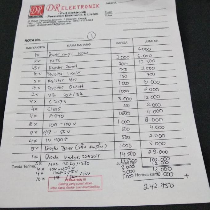 Update Pesanan Khusus Agan PCB Ronica dre3 dijamin